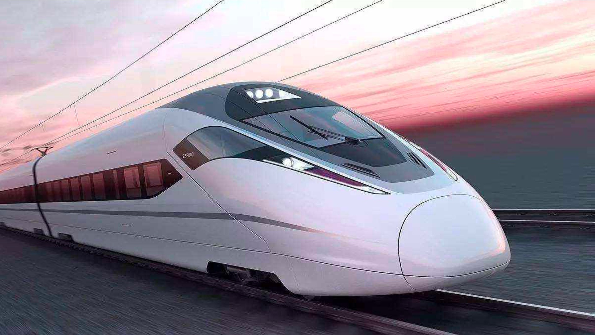 High-speed train travel in China
