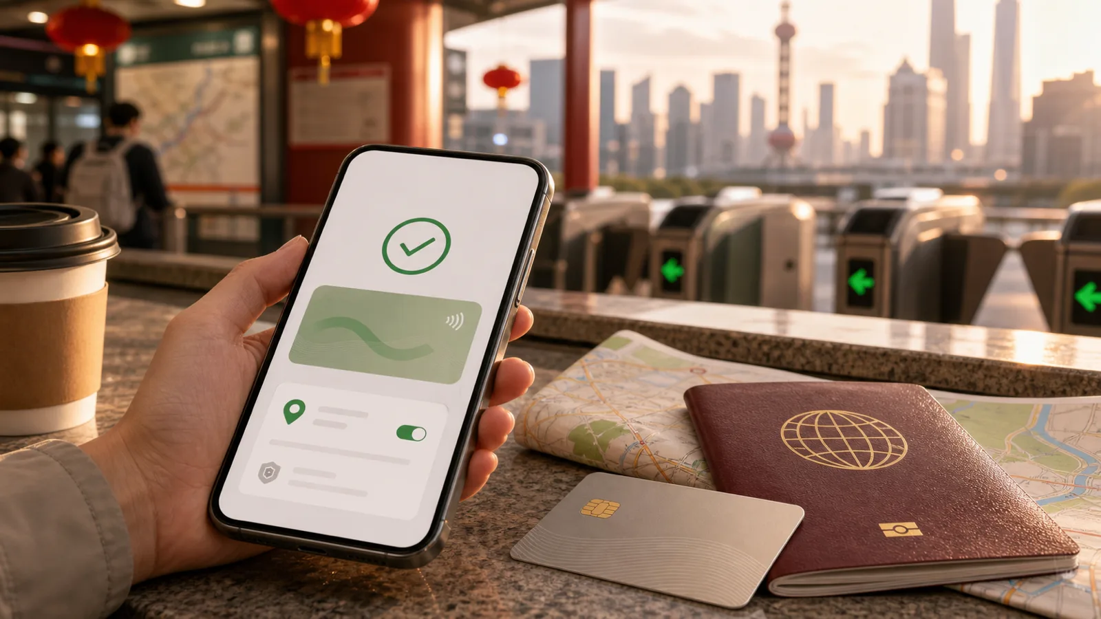 Mobile payment and travel in China